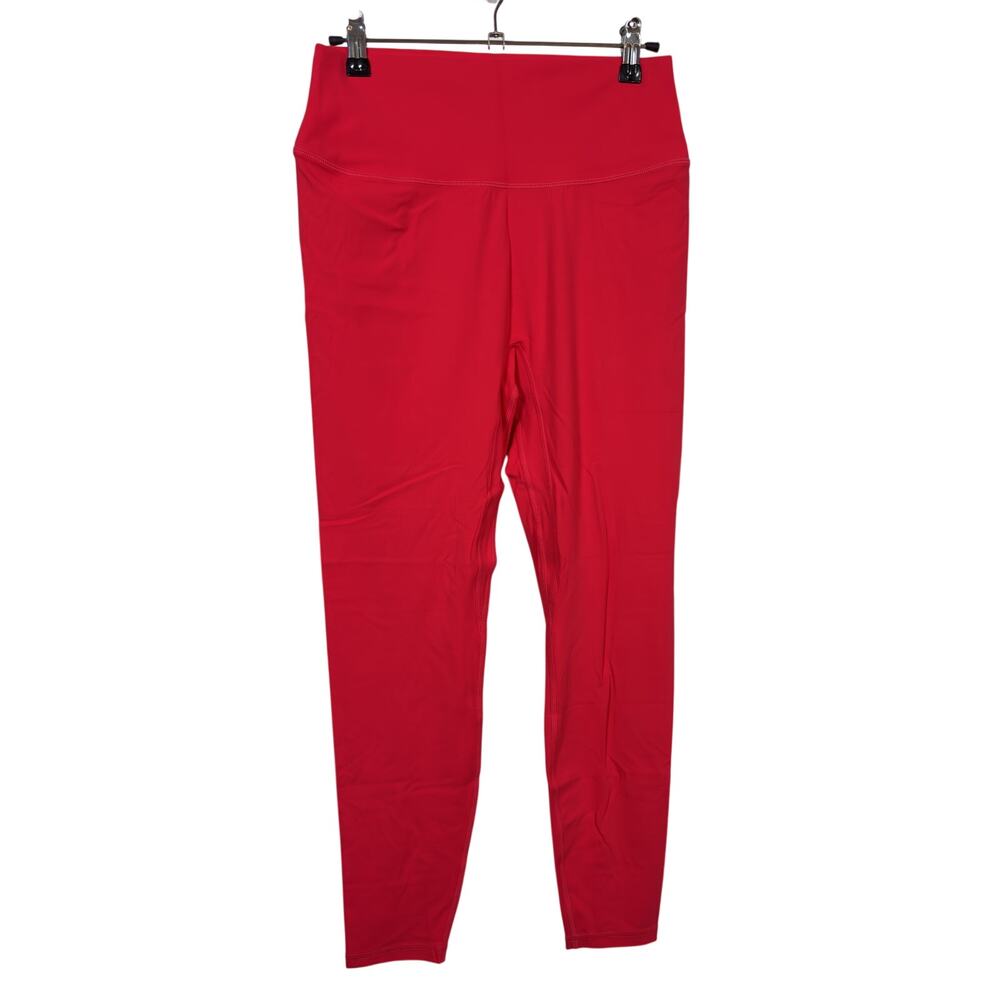 Comfrt ComfrtCore Leggings Womens Large Hibiscus Red High-Waist